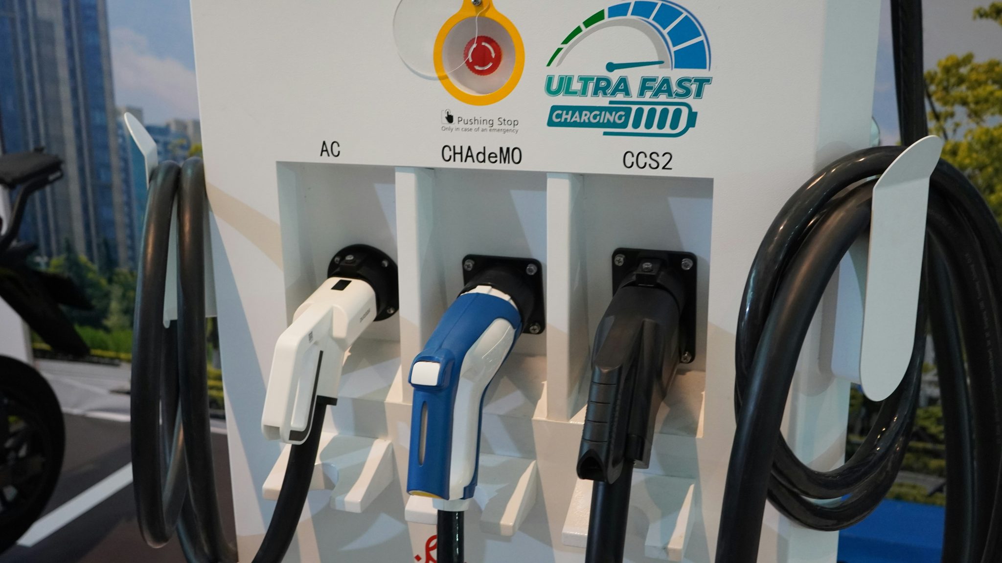 Borne de recharge pour voiture électrique