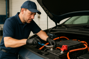 entretien de batterie de voiture électrique